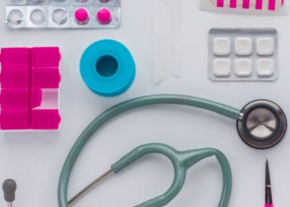 Photo Stethoscope, plants